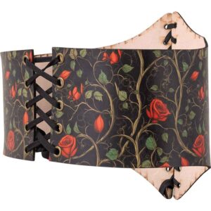 Secret Garden Leather Waist Cincher