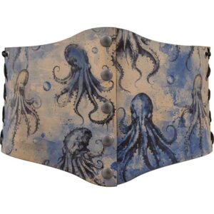 Blue Kraken Snap Front Waist Cincher