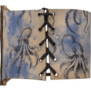 Blue Kraken Snap Front Waist Cincher
