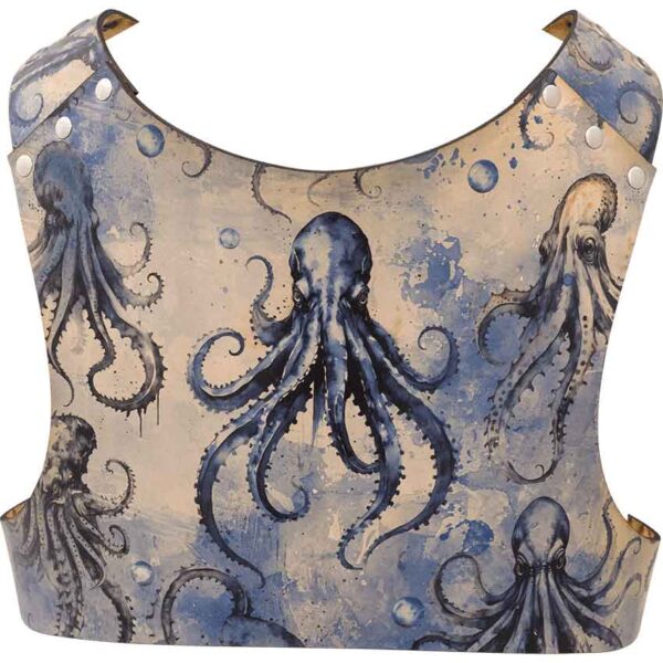 Blue Kraken Leather Jacket