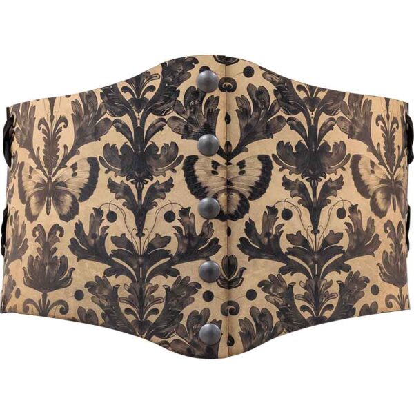 Gothic Entomology Snap Front Waist Cincher