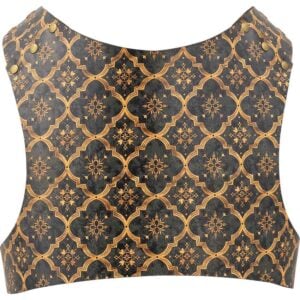 Medieval Quatrefoil Leather Jacket