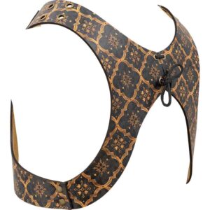 Medieval Quatrefoil Leather Jacket