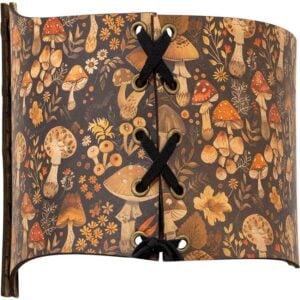 Wild Mushroom Snap Front Waist Cincher