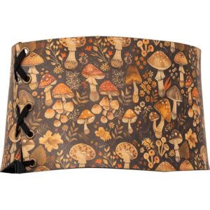 Wild Mushroom Snap Front Waist Cincher