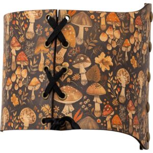 Wild Mushroom Snap Front Waist Cincher