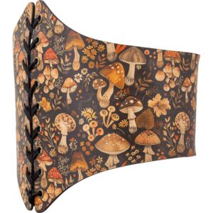Wild Mushroom Leather Waist Cincher