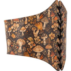 Wild Mushroom Leather Waist Cincher