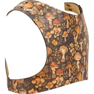 Wild Mushroom Leather Jacket