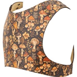 Wild Mushroom Leather Jacket