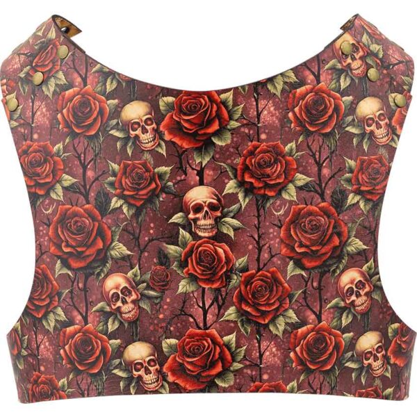 Gothic Rose Leather Jacket