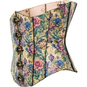Fairy Garden Leather Corset