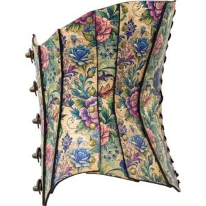 Fairy Garden Leather Corset