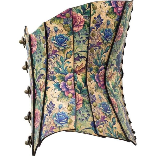 Fairy Garden Leather Corset