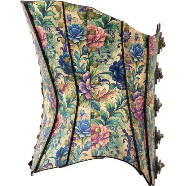 Fairy Garden Leather Corset