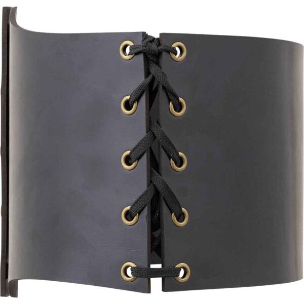 Leather Snap Front Waist Cincher