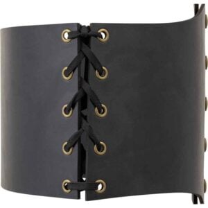 Leather Snap Front Waist Cincher