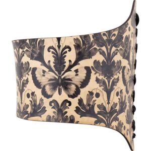 Gothic Entomology Leather Waist Cincher