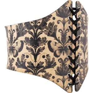 Gothic Entomology Leather Waist Cincher