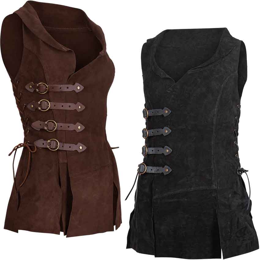 Brava Womens Leather Vest