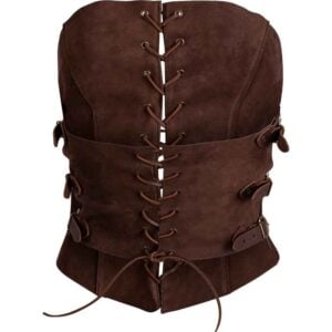 Evelina Suede Corset