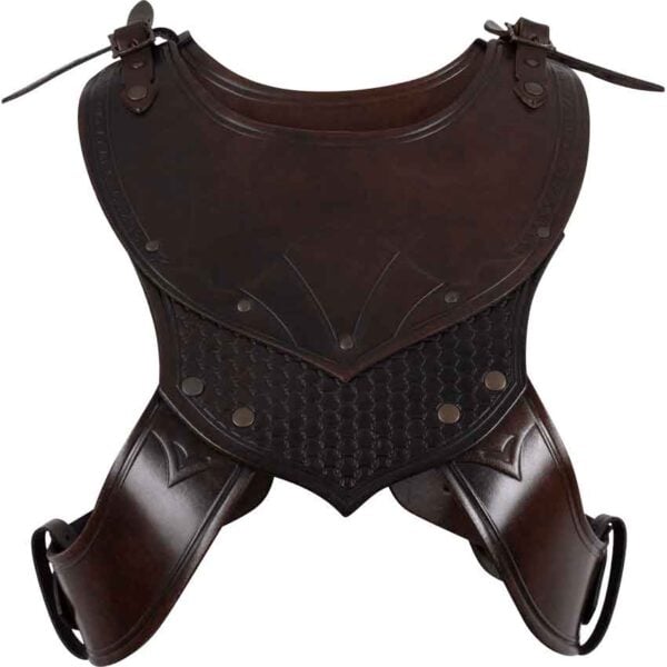 Deluxe Alistair Leather Gorget