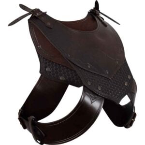 Deluxe Alistair Leather Gorget