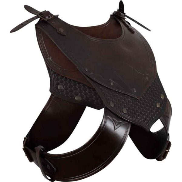 Deluxe Alistair Leather Gorget