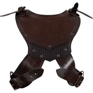 Deluxe Alistair Leather Gorget