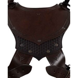 Deluxe Alistair Leather Gorget