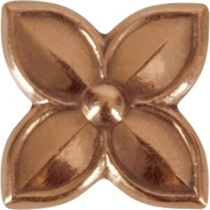 Bronze Medieval Flower Belt Decoration