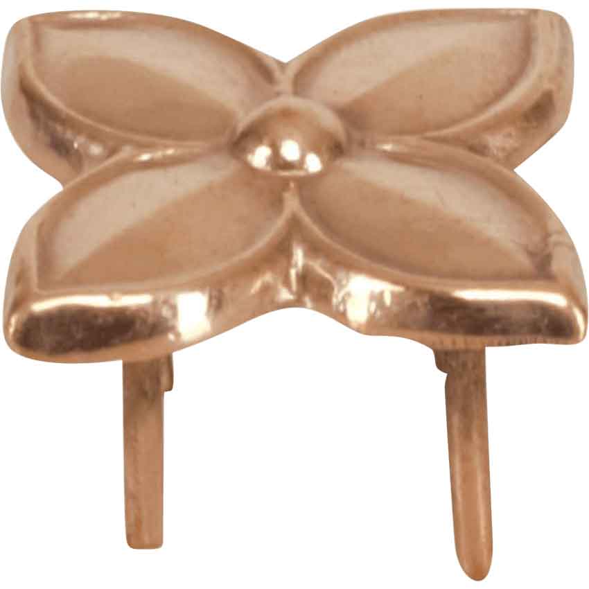 Bronze Medieval Flower Belt Decoration
