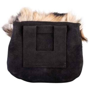 Canis Raccoon Fur Belt Bag