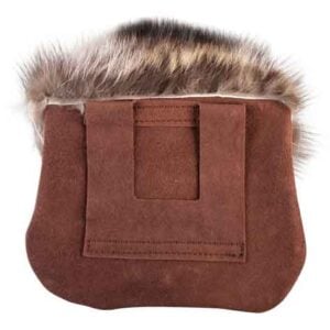 Canis Raccoon Fur Belt Bag