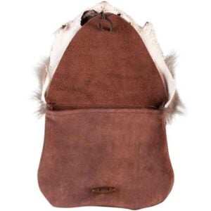 Canis Raccoon Fur Belt Bag