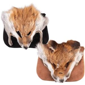 Canis Fox Fur Belt Bag