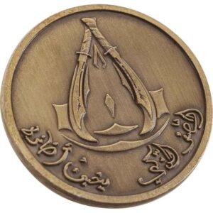 Set of 10 Gold Orient Coins
