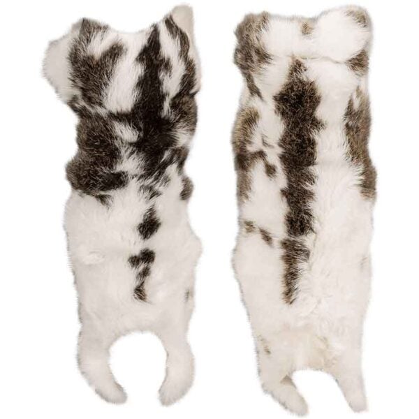 Rabbit Fur Leg Wraps