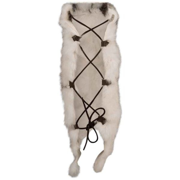 Rabbit Fur Leg Wraps