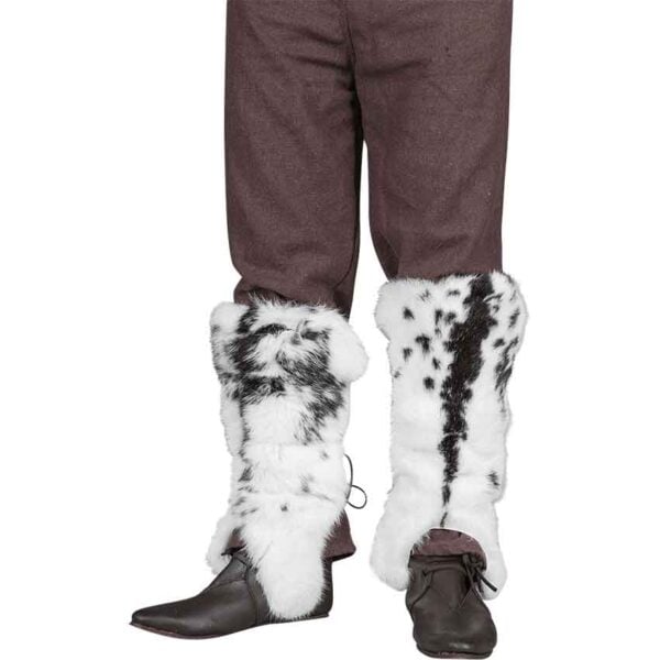 Rabbit Fur Leg Wraps