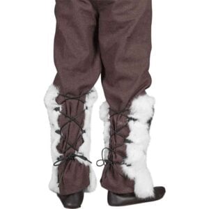 Rabbit Fur Leg Wraps