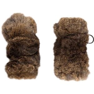 Rabbit Fur Leg Wraps