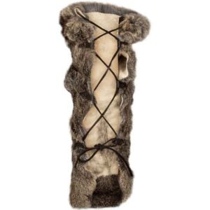 Rabbit Fur Leg Wraps