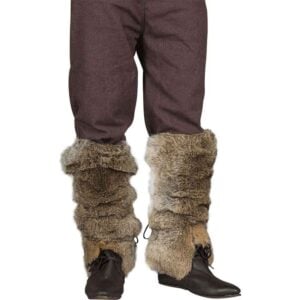 Rabbit Fur Leg Wraps