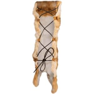Rabbit Fur Leg Wraps