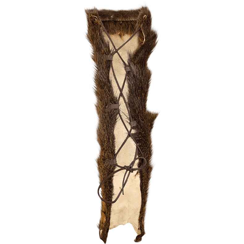 Nutria Fur Leg Wraps