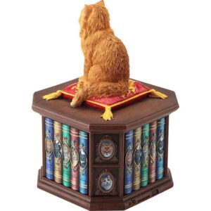 Cat Library Trinket Box by Lisa Parker