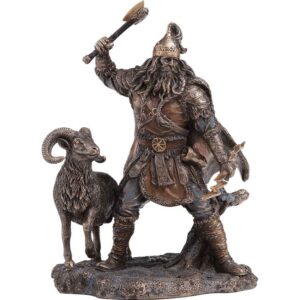 Perun God of Thunder Statue