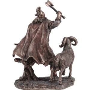 Perun God of Thunder Statue