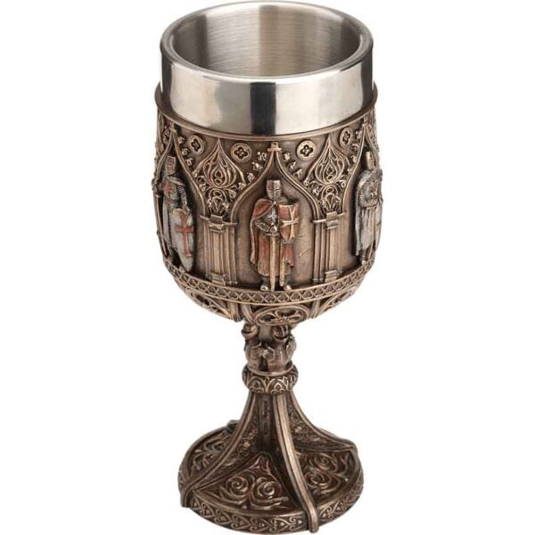 Medieval Templar Order Chalice